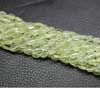 Natural Prehnite Smooth Polished Oval Beads Strand 14 Inches and Size 6mm to 7mm approx.